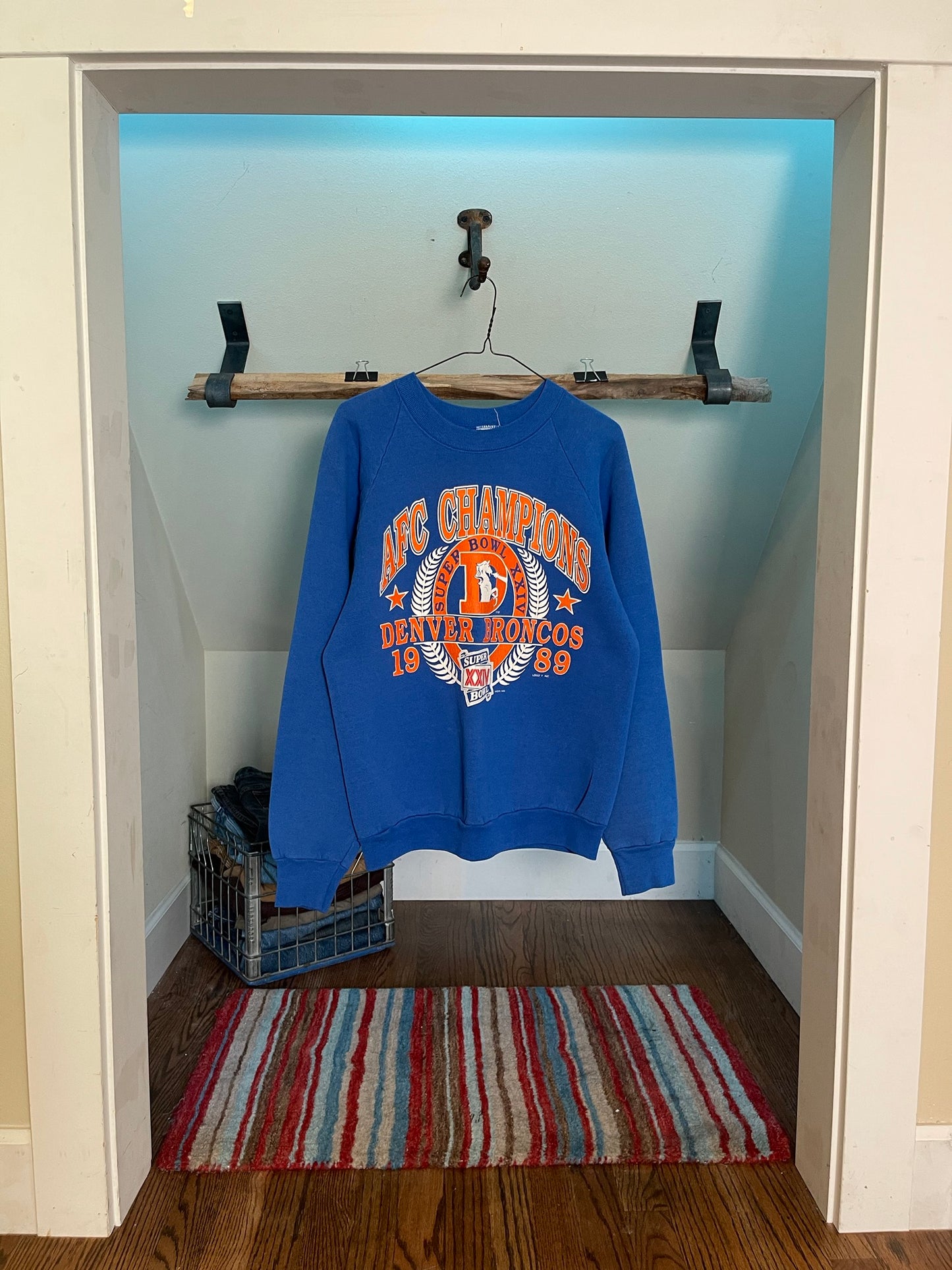 Denver Broncos Crewneck - L